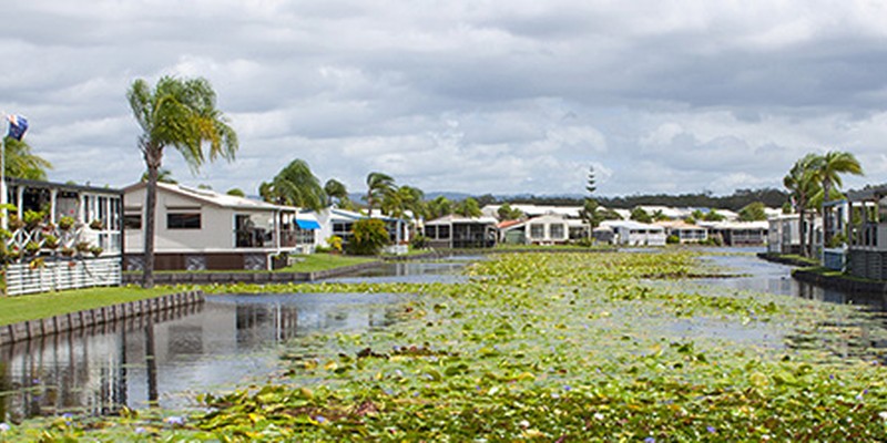 Paradise Lakes Care Centre lakeside view